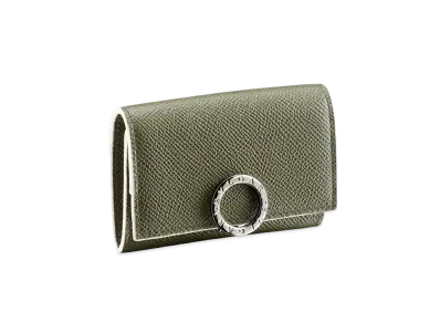 BVLGARI Clip Coin Purse "Green"