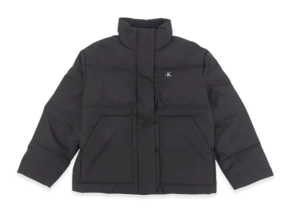 Calvin Klein Classic Small Logo Puffer Jacket "Black"