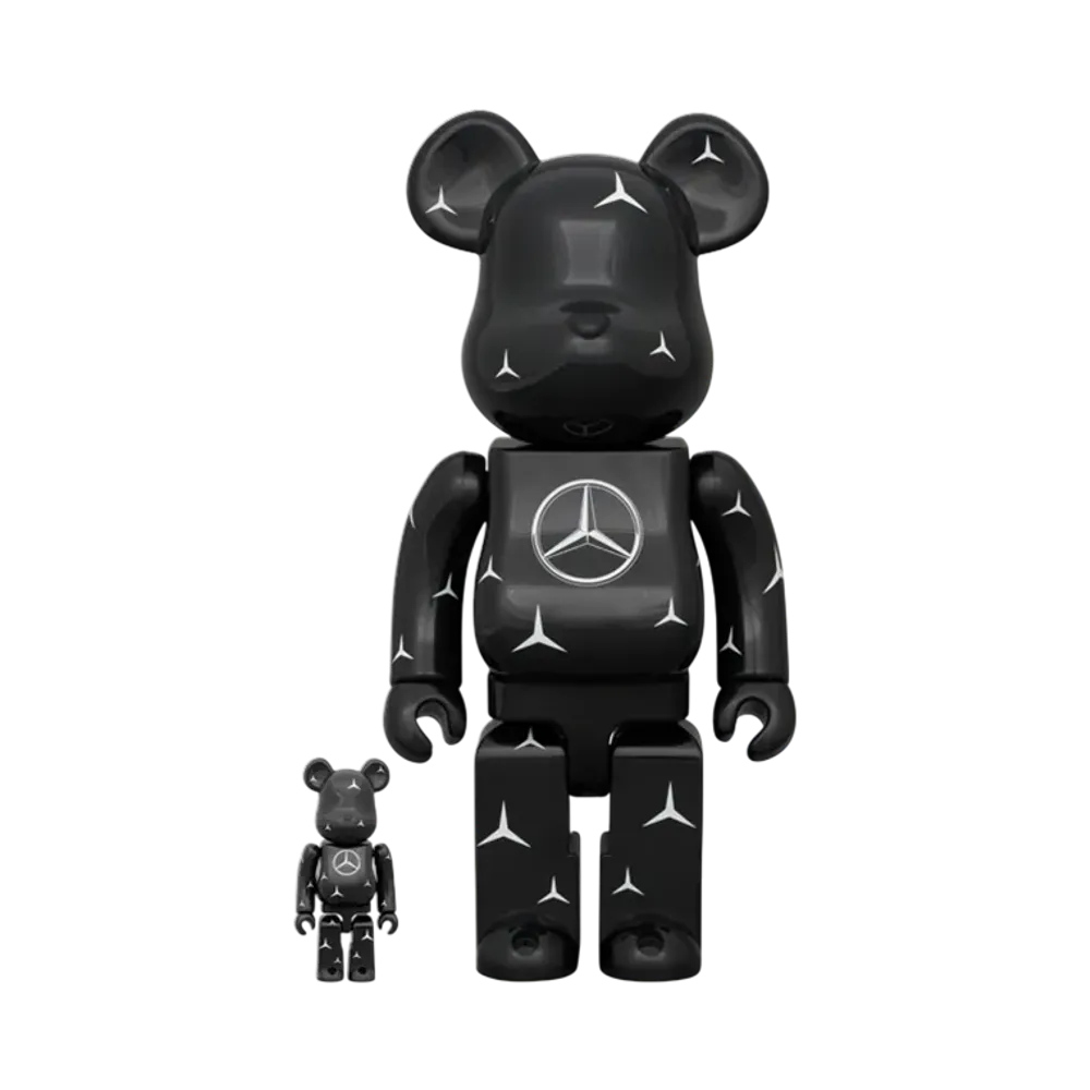 MEDICOM TOY "BEARBRICK" Mercedes-Benz 100% & 400%