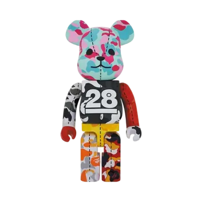 Bearbrick BAPE® CAMO 28TH ANNIVERSARY MULTI 1000% #3
