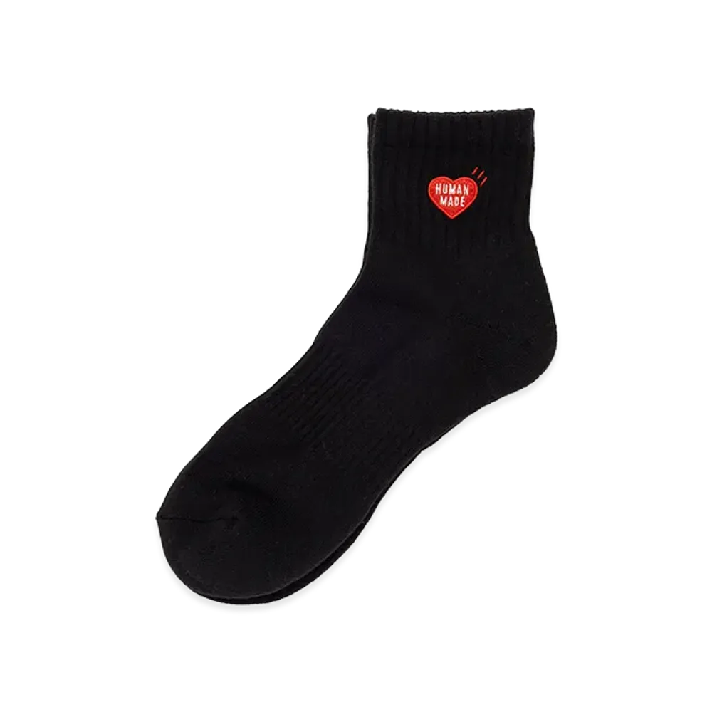 HUMAN MADE Pile Short Socks "Black"