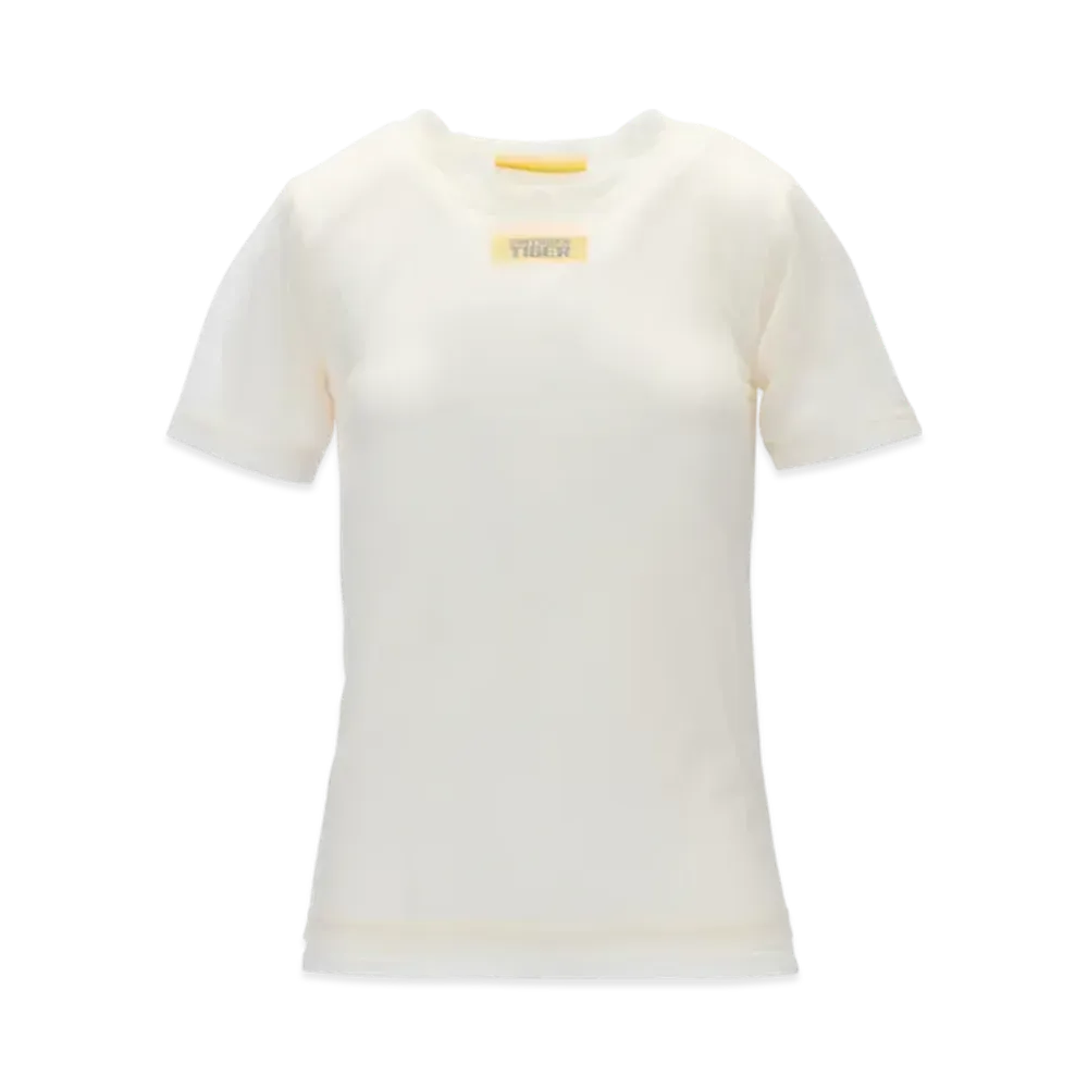 Onitsuka Tiger Women'S Double Tee "OffWhite"