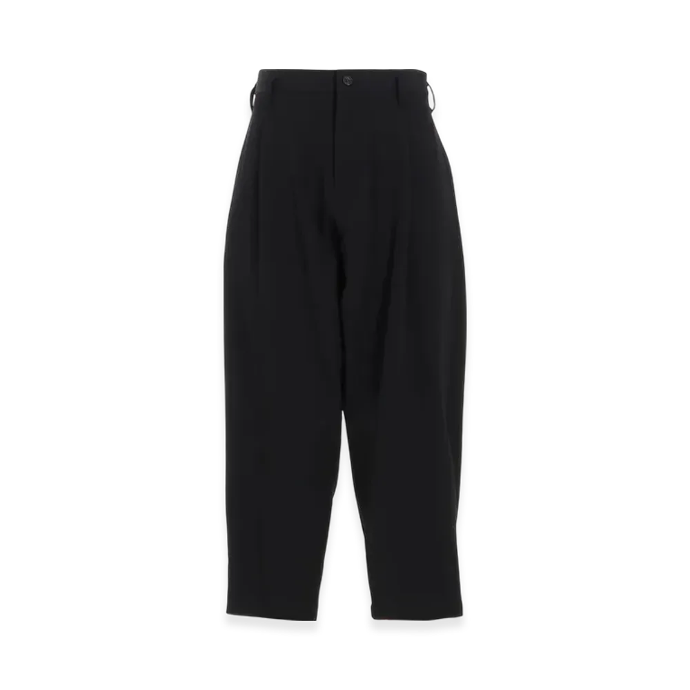 Yohji Yamamoto Gabardine Cropped Pants "Black"
