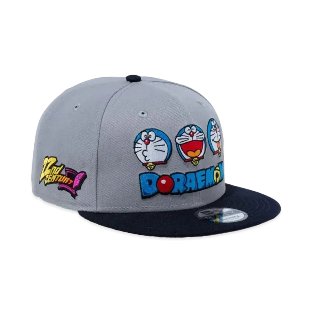 NEW ERA x Doraemon 9FIFTY Side Patch#1 "Gray/Navy"