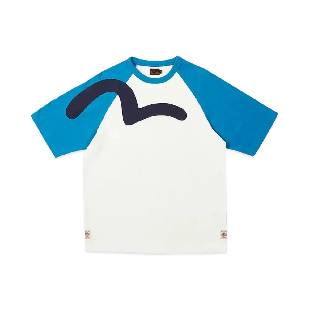 PALACE EVISU Seagull Raglan T-Shirt "Off White"