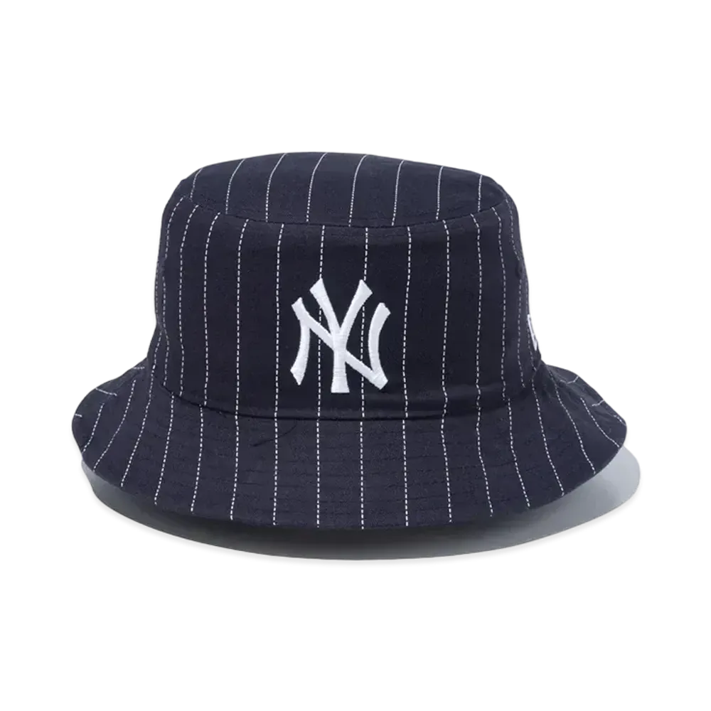 NEW ERA Bucket 01 Reversible Mlb Reversible Hat New York Yankees "Navy/Navy Stripe"