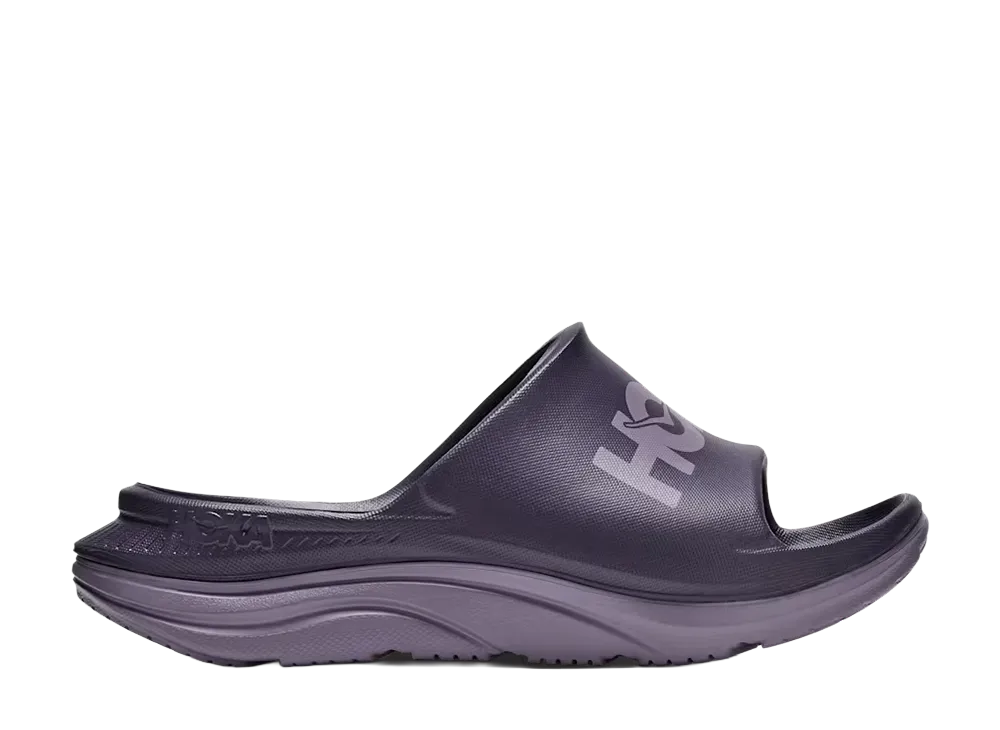 Hoka Ora Athletic Slide "Squid Ink/Purple Fog"