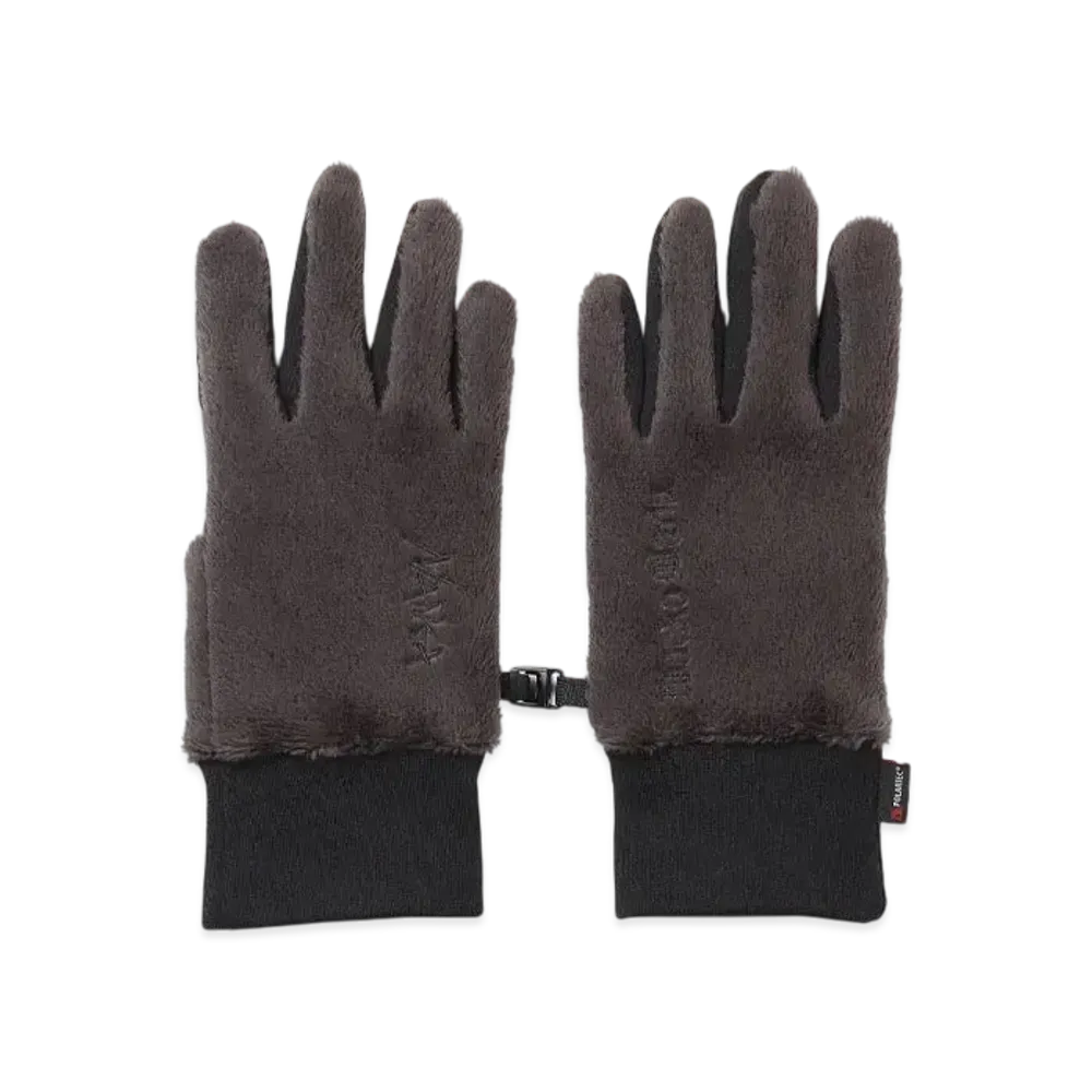 WACKO MARIA x NANGA Fleece Gloves "Gray"