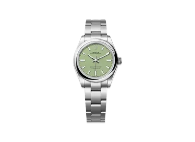 ROLEX Oyster Perpetual 31mm Oystersteel 277200 "Pistachio"