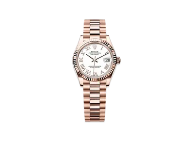 ROLEX Datejust 31mm Everose Gold 278275 "White"