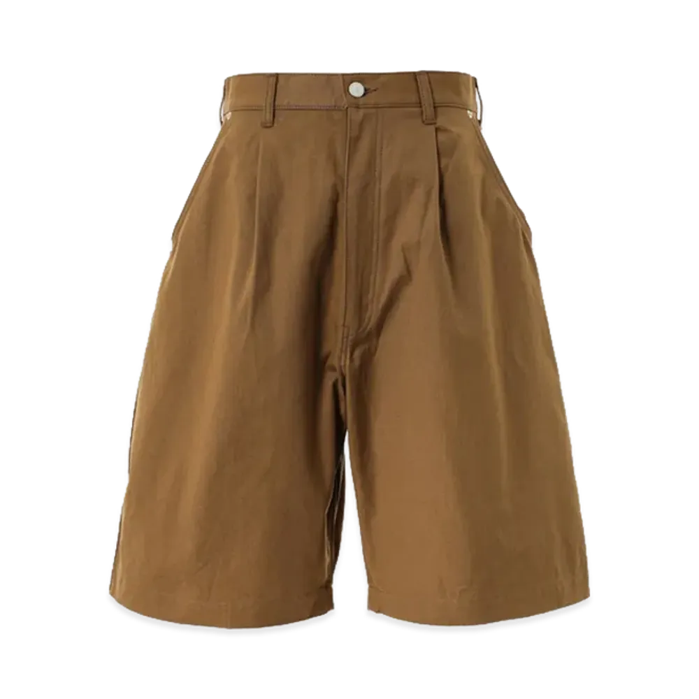 COMME des GARCONS HOMME Cotton Oxford Short Pants "Brown"