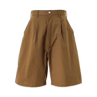 COMME des GARCONS HOMME Cotton Oxford Short Pants "Brown"
