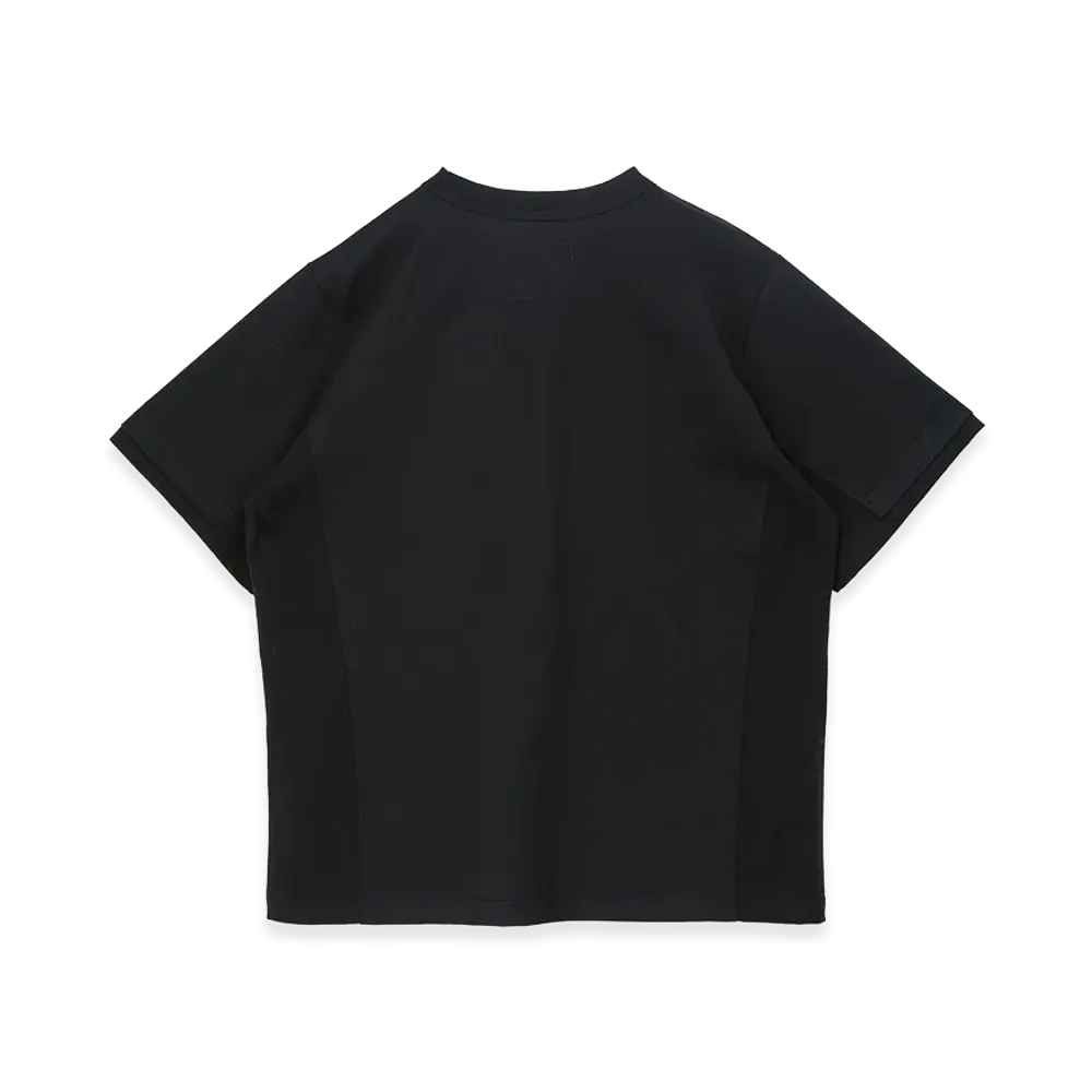 sacai Cotton Jersey T-Shirt "Black"