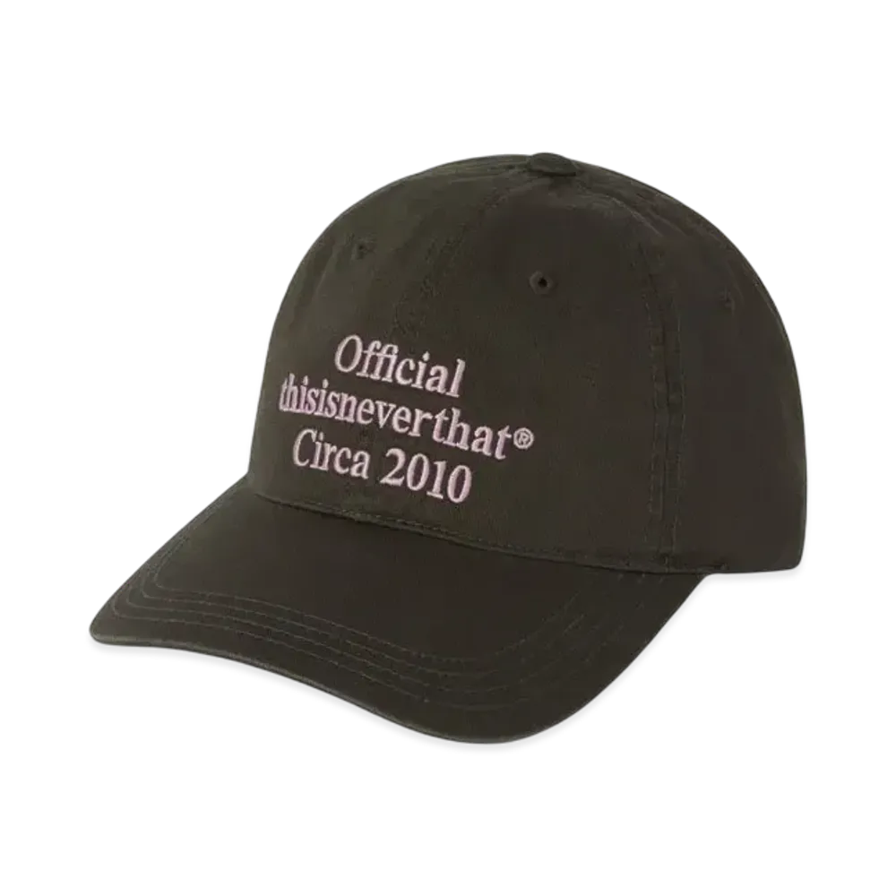 thisisneverthat Times Cap "Charcoal"