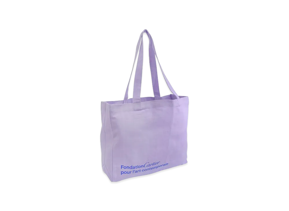 Cartier Women's Cotton Tote Bag "Purple"