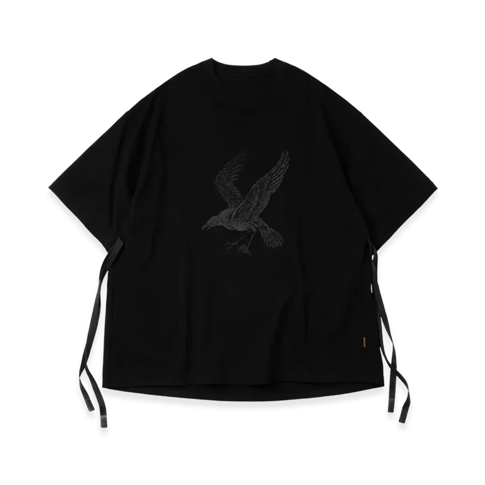 WILDSIDE YOHJI YAMAMOTO x GOOPiMADE THE Karasu TEE "Black"