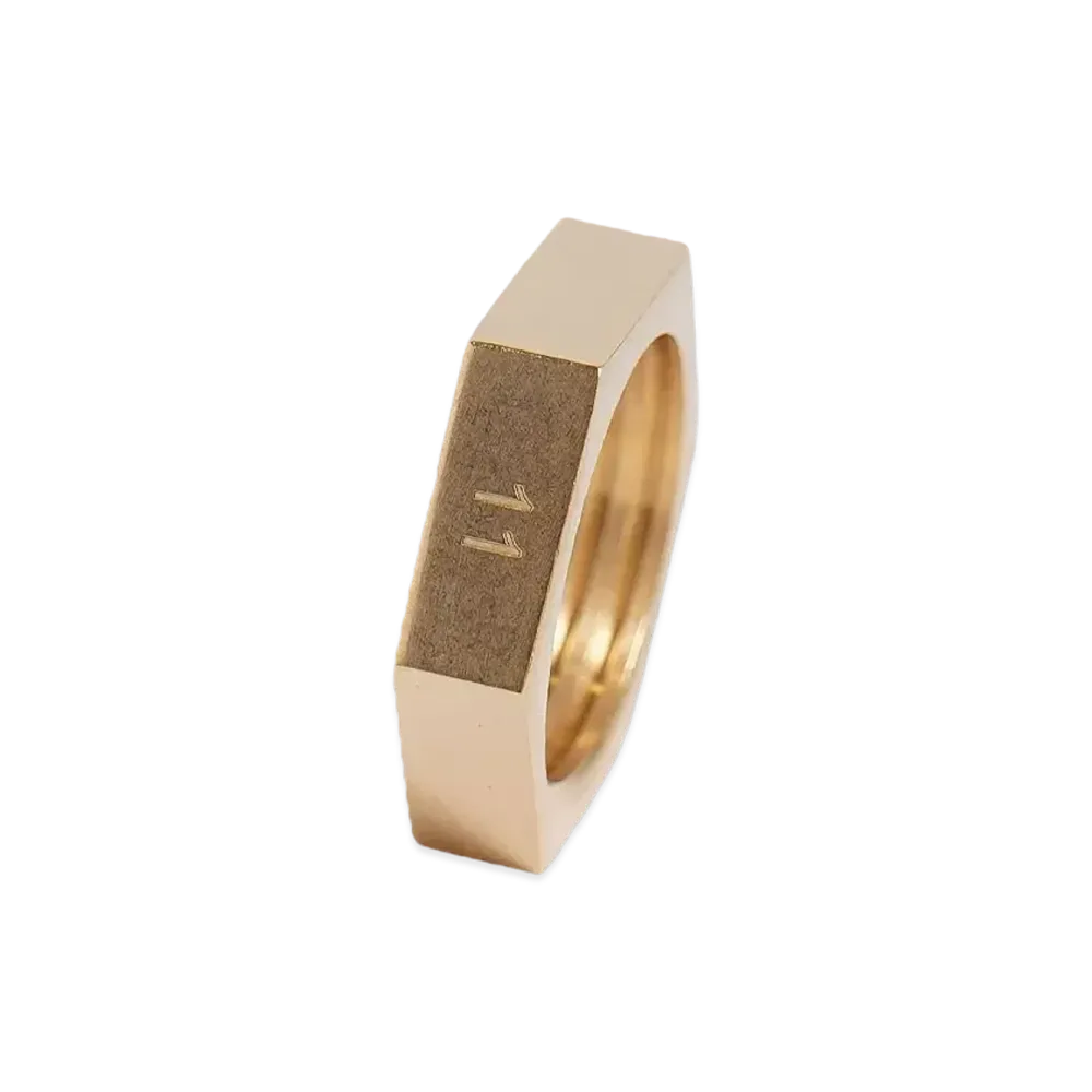 Maison Margiela NUT RING "YELLOW"