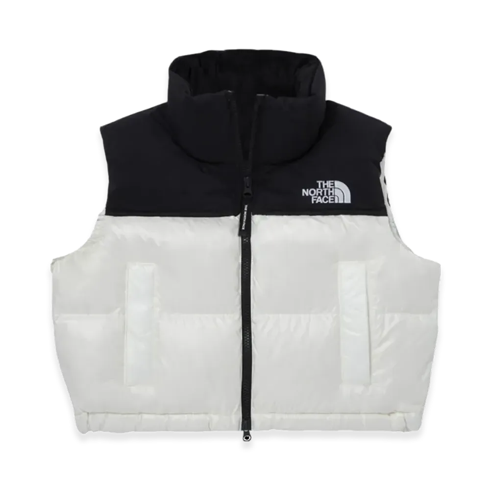 The North Face White Label Novelty Nuptse Down Vest (W) "White"