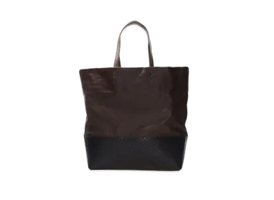 Bottega Veneta PVC Hand Bag "Brown/Black"