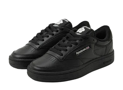 MARY QUANT × Reebok Women's Club C 85 Vintage "Black"