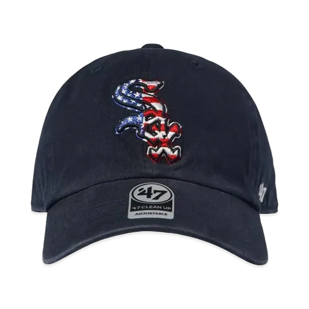 '47 White Sox Spangled Banner CLEAN UP "NAVY"