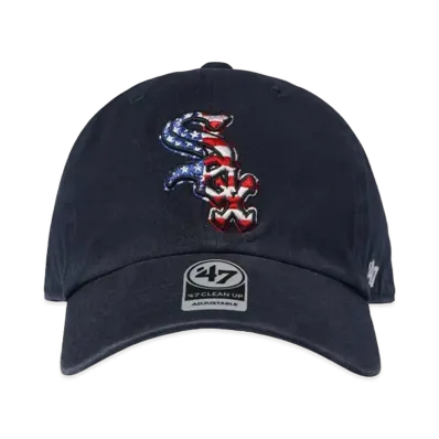 '47 White Sox Spangled Banner CLEAN UP "NAVY"