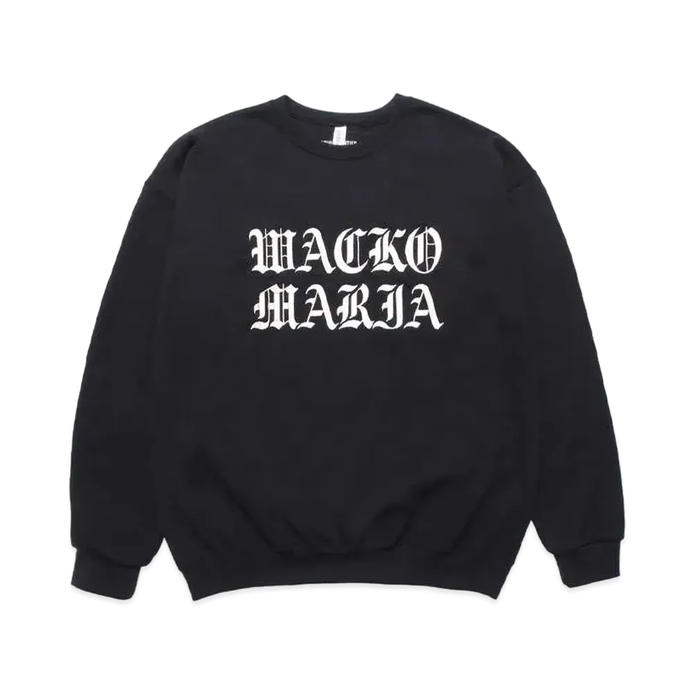WACKO MARIA Sweat Shirt "Black"
