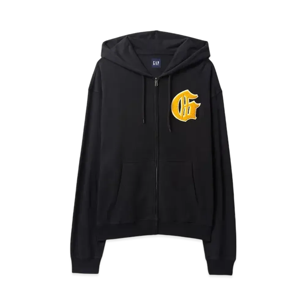 GAP Vintage Soft Gap Logo Zip Up Parka "Moonless Night"