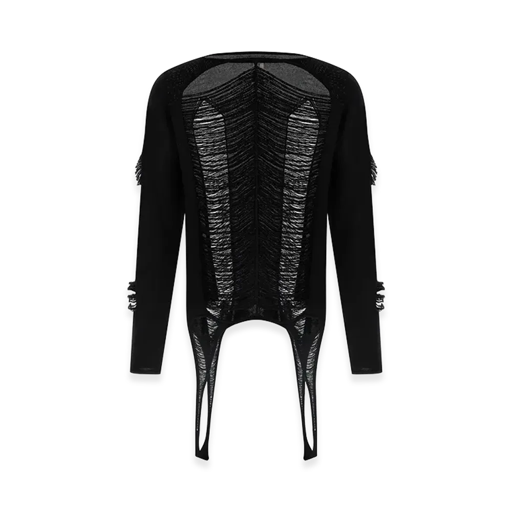 Rick Owens LS Top' Sweater "Black"