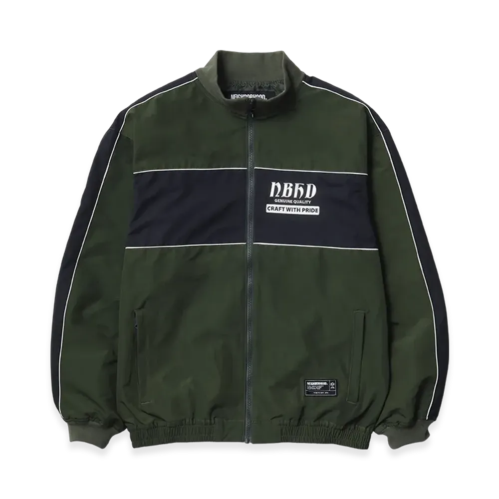 NEIGHBORHOOD Bicolor Track Jacket "Olive Drab"