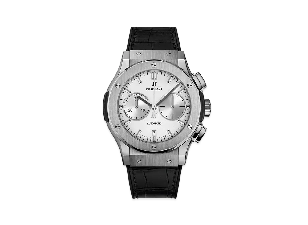 HUBLOT Classic Fusion Chronograph Titanium Opalin 45mm