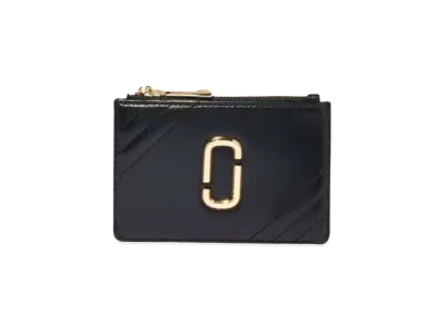 Marc Jacobs The Glam Shot Top Zip Multi Wallet "Black"