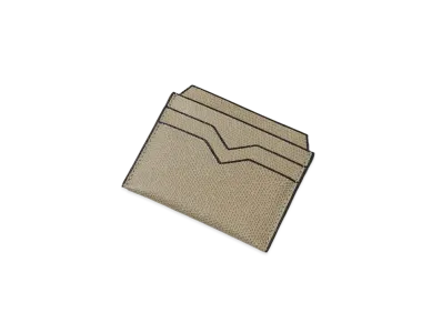 Valextra Credit Card Holder 6 Card "Oyster Gray"
