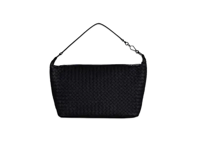 Bottega Veneta Intrecciato Nappa Shoulder Bag "Black"