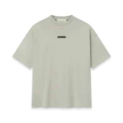 FEAR OF GOD ESSENTIALS Pique 90's Short Sleeve Tee "Abbey Stone"