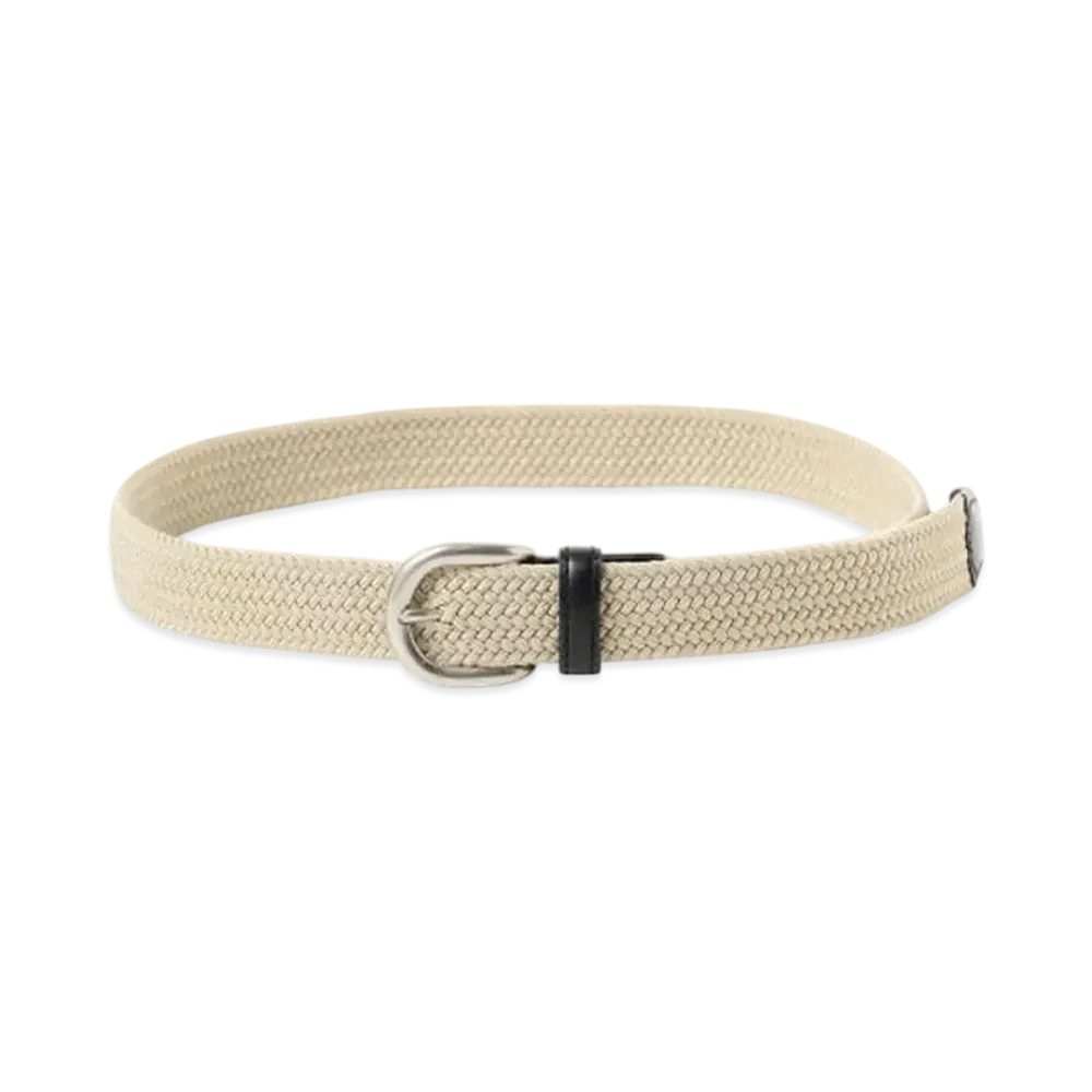 BEAMS Elastic Mesh Belt "Beige"