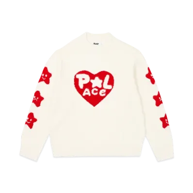 PALACE Cosy Knit "Soft White"