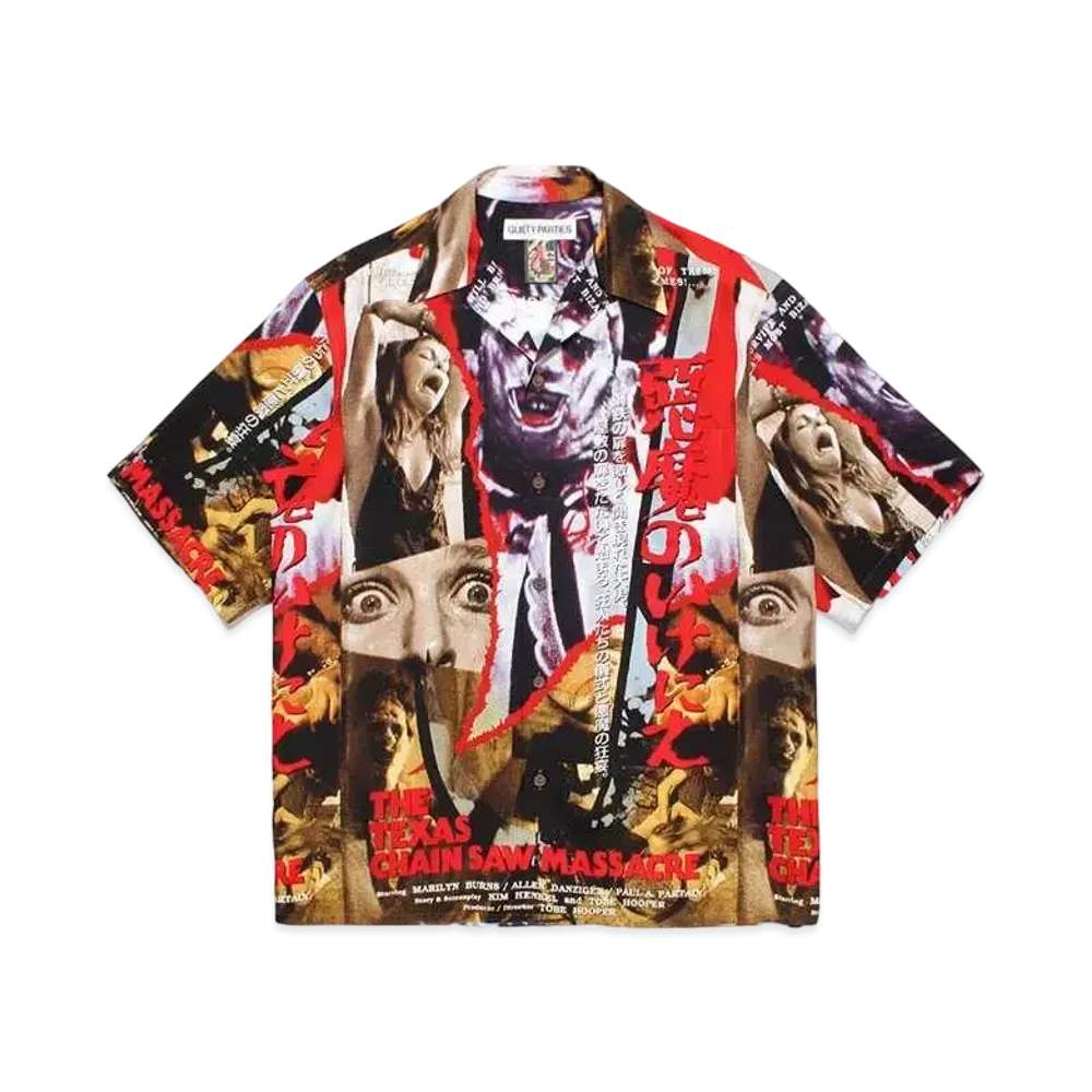 WACKO MARIA The Texas Chainsaw Massacre / Hawaiian Shirt #1 "Color"