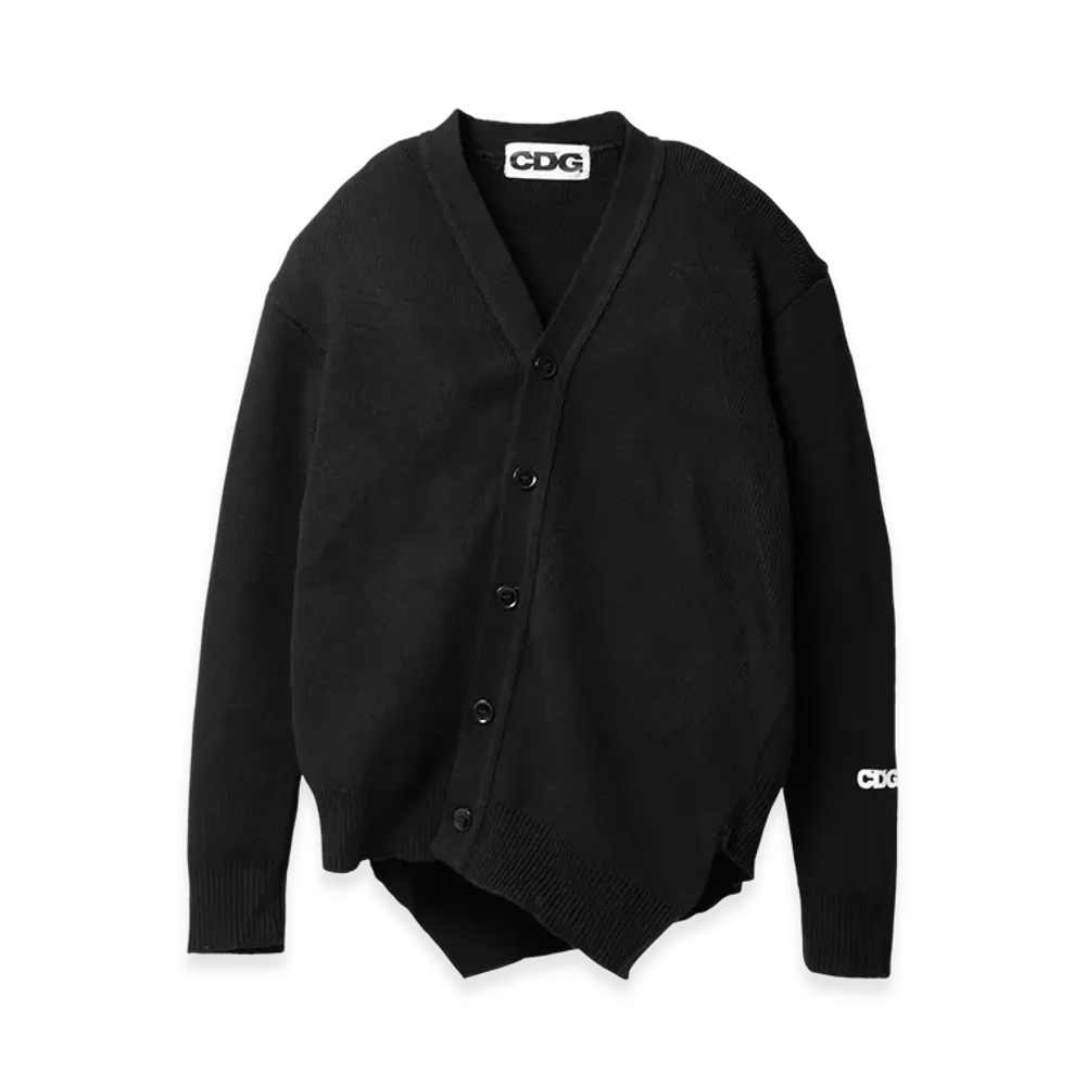 COMME des GARCONS CDG Bias Cardigan "Black"