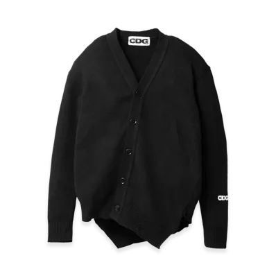 COMME des GARCONS CDG Bias Cardigan "Black"
