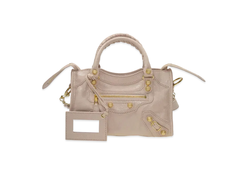 BALENCIAGA Handbag Lambskin "Pink"