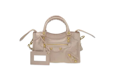 BALENCIAGA Handbag Lambskin "Pink"