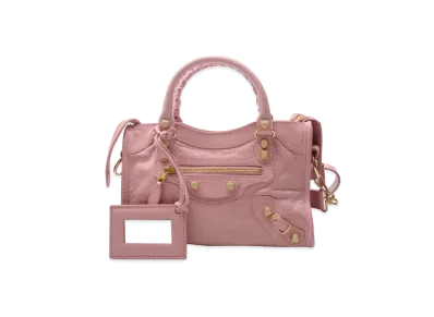 BALENCIAGA Handbag Lambskin "Pink"