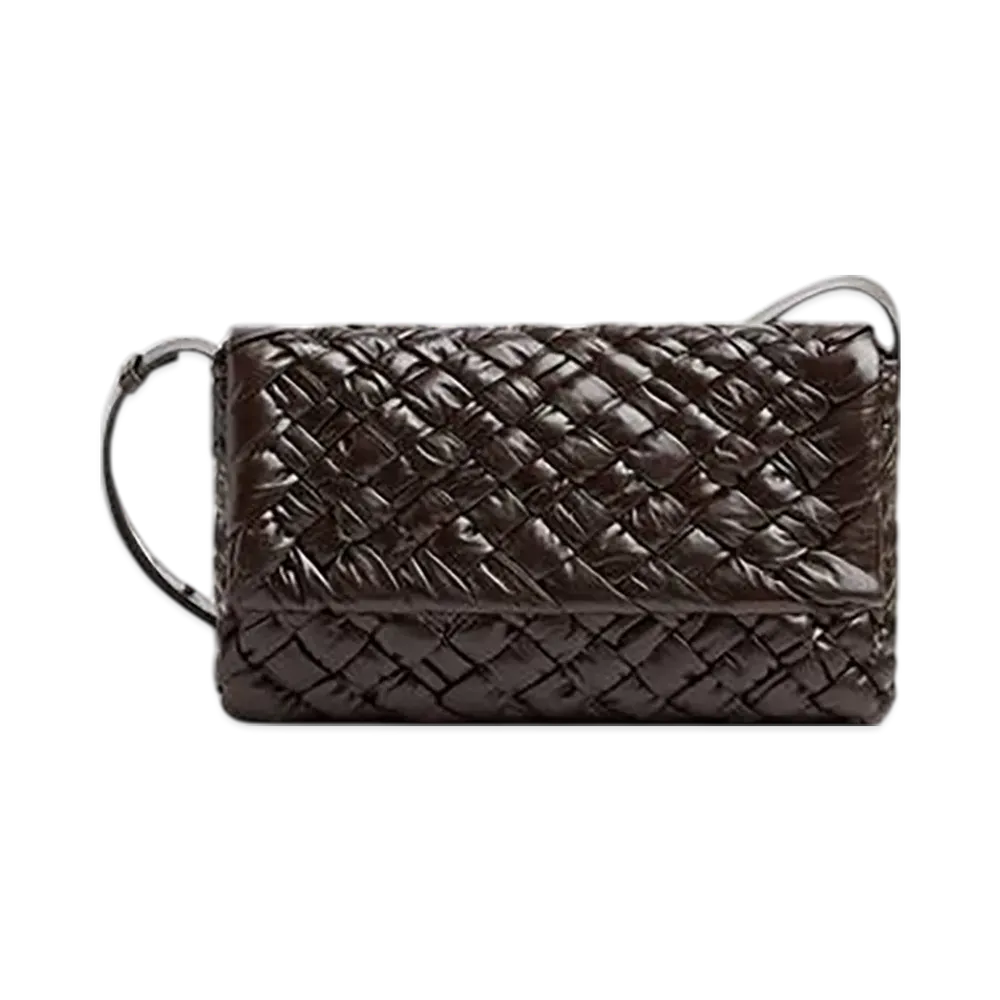 Bottega Veneta Rumple Messenger "Fondant"