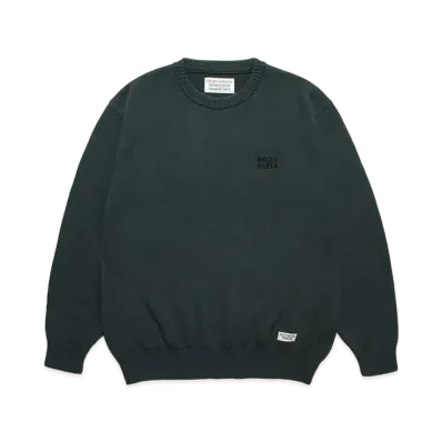 WACKO MARIA Classic Knit Sweater "Green"