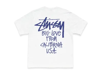 Stussy Big Love Tee "Ash Heather"