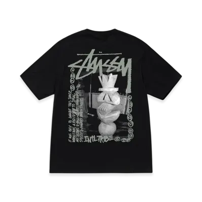 Stussy Landin Tee "Black"