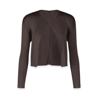 PLEATS PLEASE ISSEY MIYAKE Monthly Colors July "Dark Brown"