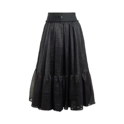 adidas Waistband Tulle Maxi Skirt "Black"