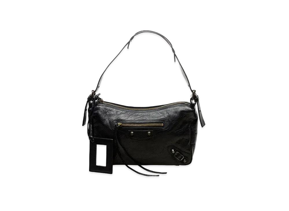 BALENCIAGA Handbag Lambskin "Black"